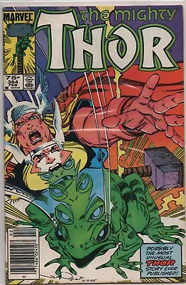Buy The Mighty Thor #364 Marvel Comics XF/NM Key Issue 1st Throg • 15.98£