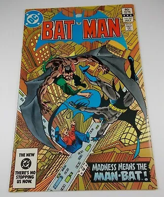 Buy Batman #361 1983 [8.0 VF] High Grade Bronze Age Man Bat Debut Of Harvey Bullock • 16£