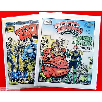 Buy 2000AD PROG 273-274  2 Comics Inc 1 Alan Moore 1982 See Description UK (Lot 0847 • 7.99£