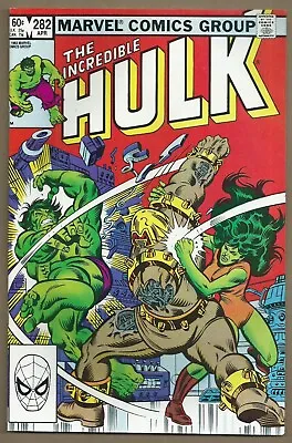 Buy 🔥incredible Hulk #282*marvel, 1983*al Milgrom*she-hulk*iron Man*avengers*nm* • 59.12£