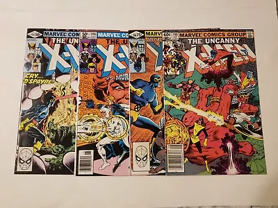 Buy Uncanny X-Men Lot #144, 146, 150, 160 (1981 Marvel Comics), 1st Appearance Magik • 39.43£