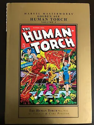 Buy Golden Age The Human Torch Volume 3 Marvel Masterworks Hardcover • 19.76£