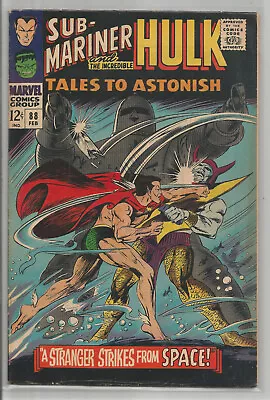Buy Tales To Astonish # 88 * Sub-mariner * Hulk * Marvel Comics * 1967 * Stan Lee • 22.95£