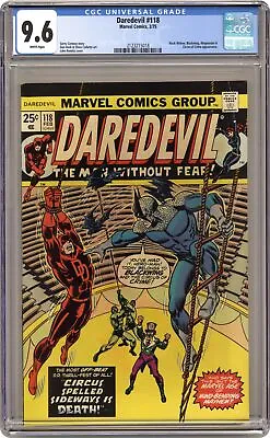 Buy Daredevil #118 CGC 9.6 1975 2123215018 • 146.14£