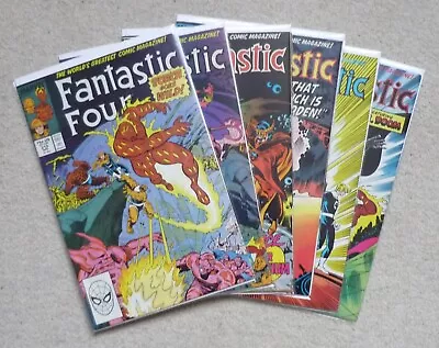 Buy Fantastic Four #313, #314, #315, #316, #317 & #318 FN/VFN (1988) Marvel Comics • 20£