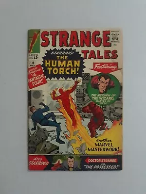 Buy Strange Tales 118 Marvel Comics 1964 1st Eye Of Agamotto, 1st Dr Strange Cover • 74.91£