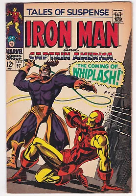 Buy Tales Of Suspense #97 Very Good Plus 4.5 Iron Man First Appearance Of Whiplash • 23.65£