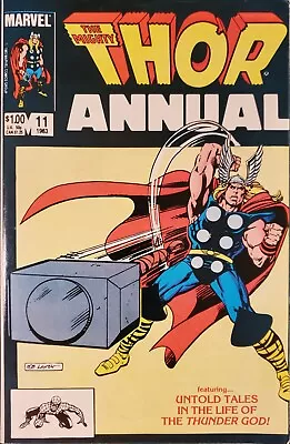 Buy The Mighty THOR Annual #11 (1983) 1st Appearance Of Eitri King Of The Dwarves • 11.21£