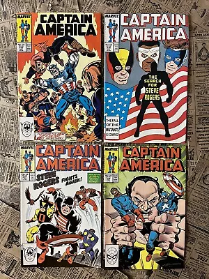 Buy Captain America Comic Lot #335, 336, 337, 338 VF • 12.05£