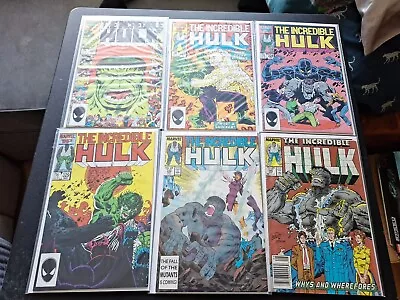 Buy Incredible Hulk 325 327 328 329 338 346 Marvel 6 Comic Lot • 5£