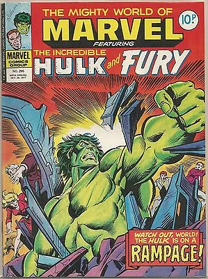 Buy The Incredible Hulk And Fury #265 : Vintage Comic Book : October 1977 • 7.95£