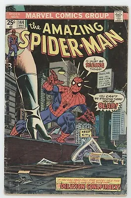 Buy Amazing Spider-Man 144 Marvel 1975 VG 1st Gwen Stacy Clone Saga Jackal • 15.98£