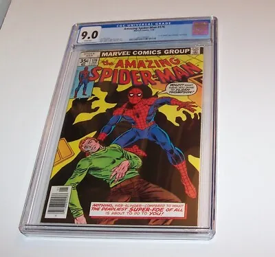 Buy Amazing Spiderman #176 - Marvel 1978 Bronze Age Issue - CGC VF/NM 9.0 • 75.95£