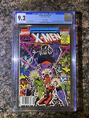 Buy X-Men Annual #14 (1990) CGC 9.2 Newsstand 1st Cameo Gambit Marvel Comics Key • 68.21£
