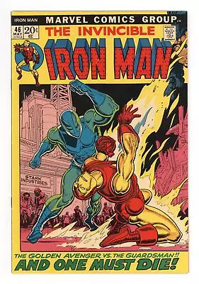 Buy Iron Man #46 GD/VG 3.0 1972 • 16.89£