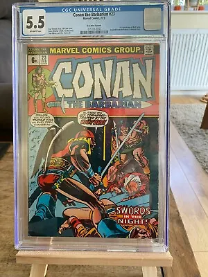 Buy CONAN THE BARBARIAN #23, 1st RED SONJA, Marvel Comics (1973), CGC 5.5 • 100£