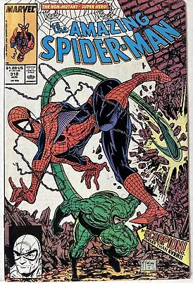 Buy The Amazing Spider-Man #318 Marvel Comics 1st Print Todd McFarlane 1989 FN • 7.94£