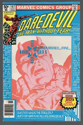 Buy Daredevil #167 Marvel 1980 Newsstand NM 9.4 • 38.74£