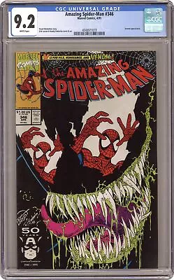 Buy Amazing Spider-Man #346 CGC 9.2 1991 4048977019 • 91.94£