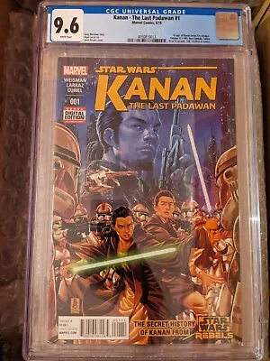 Buy Star Wars Kanan The Last Padawan #1 9.6 CGC NM Ahsoka Key 1st Ezra, Hera, Sabine • 85£