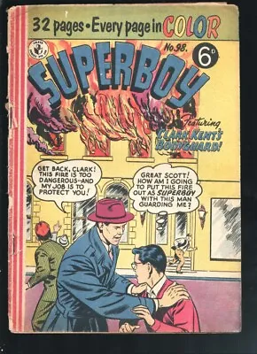Buy Superboy #98 1950's- Clark Kent's Bodyguard -One Of The Only Covers That Does... • 105.96£