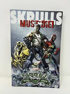 Buy Skulls Must Die Complete Skrull Kill Krew Graphic Novel Softcover Marvel 2015 • 7.90£