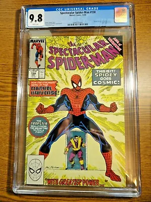 Buy Spectacular Spider-man #158 Hot Key CGC 9.8 NM/M 1st Cosmic Powers Spidey Marvel • 297.35£