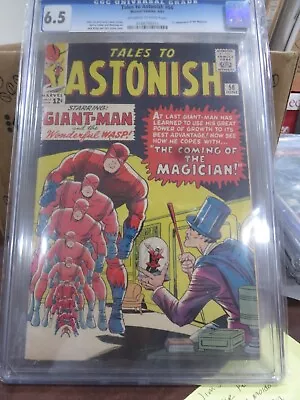 Buy Tales To Astonish #56 (1964) Cgc 6.5 Giant-man & The Wasp 1st App The Magician • 99.94£