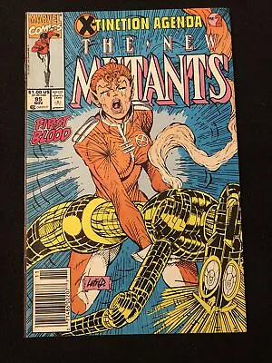 Buy New Mutants 95 8.0 8.5 1990 Marvel Newsstand Stn • 9.59£