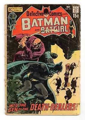 Buy Detective Comics #411 GD- 1.8 1971 1st App. Talia Al Ghul • 72.86£