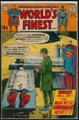 Buy DC Comics WORLD'S FINEST #189 Superman Batman VG/FN 5.0 • 4.82£