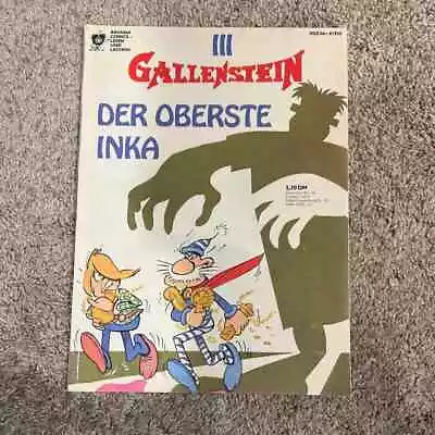 Buy Gallenstein German Book (Softcover) #5: Goldrausch In Zipflburg Foreign Comic 82 • 6.38£