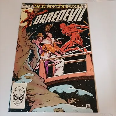 Buy Marvel Comics Group Daredevil The Man Without Fear No. 198 Sept 1983 • 8£