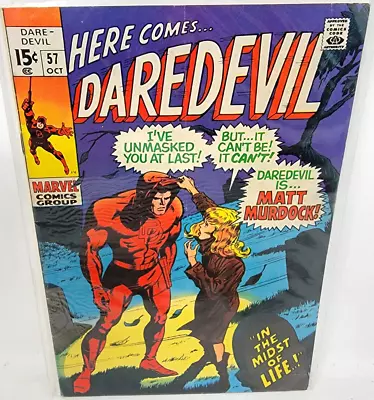 Buy Daredevil #57 Identity Revealed To Karen Page *1969* 5.0 • 19.82£