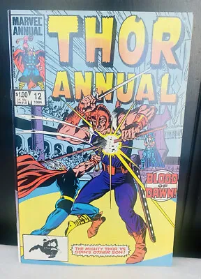Buy THOR Annual #12 Marvel Comics 1984 First Appearance Of Vidar Key Issue • 7.90£