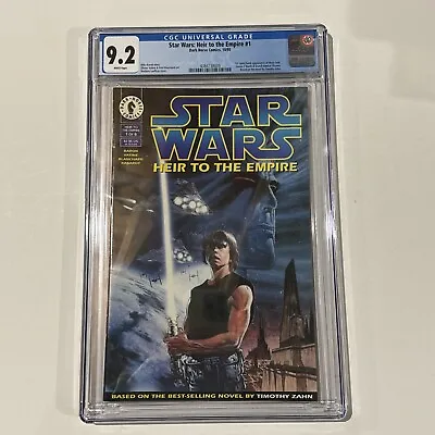 Buy Star Wars Heir To The Empire #1 - CGC 9.2 - Marvel 1995 - 1st Mara Jade, Thrawn • 119.92£