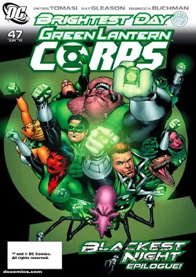 Buy Green Lantern Corps #47 (2010) 1st Printing Bagged & Boarded Dc Comics • 3.50£