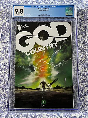 Buy GOD COUNTRY #1 CGC 9.8 WP Geoff Shaw & Donny Cates RARE HTF HOT Movie Coming! • 319.77£