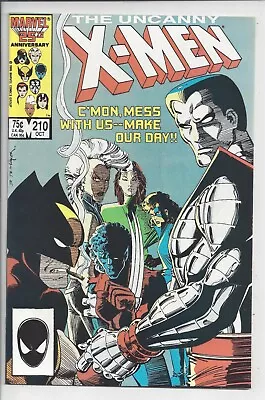 Buy Uncanny X-Men #210 NM(9.4) 1986 - Smokin' Wolverine Cover • 19.79£