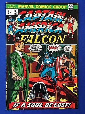 Buy Captain America #161 VFN- (7.5) MARVEL ( Vol 1 1973) 2nd App Peggy Carter • 21£