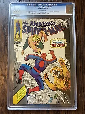 Buy Amazing Spider-Man #57 CGC 6.0 • 137.96£