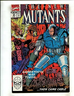 Buy New Mutants #91 (9.0) Cable!! 1990 • 3.15£