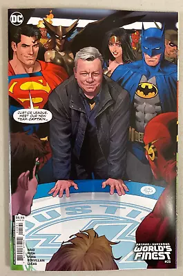 Buy Batman Superman World's Finest #25 (2024) VF/NM William Shatner Variant DC Comic • 4.27£