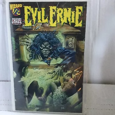 Buy Evil Ernie 1/2 Wizard Only Offered Chaos Glow In Dark Cover NM • 11.85£