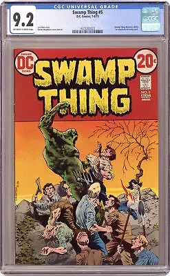 Buy Swamp Thing #5 CGC 9.2 1973 4373202023 • 157.34£