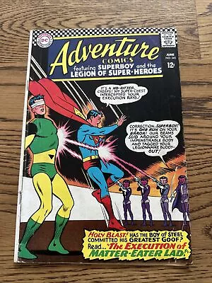 Buy Adventure Comics #345 (DC 1966)  Superboy, Legion Of Super-Heroes! • 8.79£
