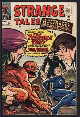 Buy Strange Tales #129 5.0 // Terrible Trio Appearance Marvel Comics 1965 • 39.98£