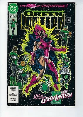 Buy GREEN LANTERN # 24 (DEATH OF STAR SAPPHIRE, May 1992), VF/NM • 3.95£