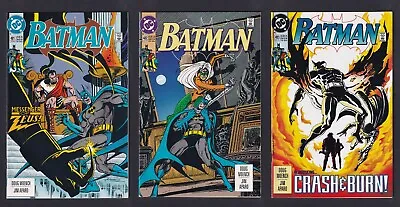 Buy Batman #481-483 1st Appearance Of Harpy DC 1992 • 5.14£