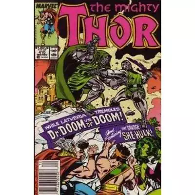 Buy Thor (1966 Series) #410 Newsstand In Very Fine Condition. Marvel Comics [l: • 4.39£